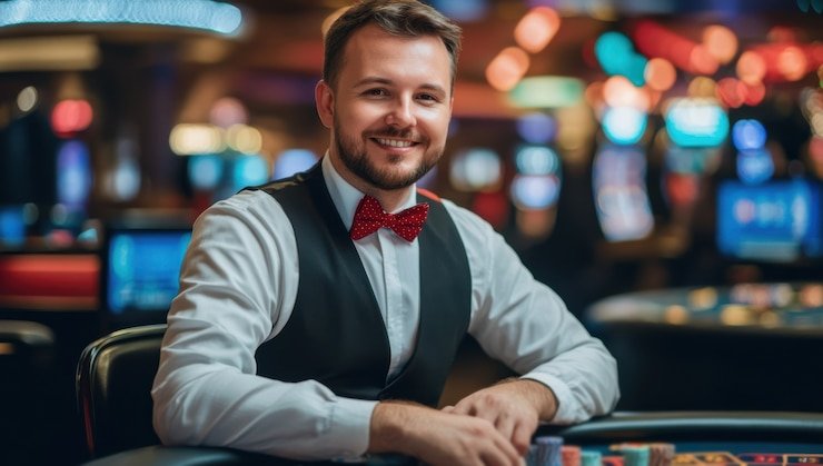 Live dealer and payment options interface